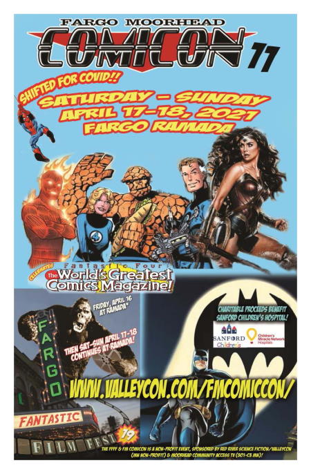 Fargo Moorhead Comic Con Poster